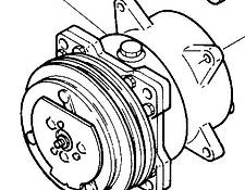 AC compressor for RENAULT Premium Route 300.18 truck AC compressor for RENAULT Premium Route 300.18 truck