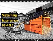 DB Engineering Siebmaschine Traserscreen DB-40LC | Mobile Siebanlage | Flachdecksieb