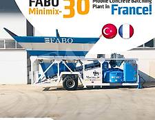 Fabo FABO MINIMIX-30 MOBILE CONCRETE PLANT 30 M3/H READY IN