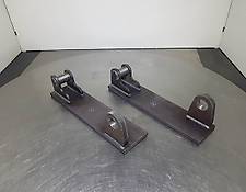 Terex Schaeff TL/SKL-Ø50MM-Adapter plate/Adapterplatte/Aanlasoor Terex Schaeff TL/SKL-Ø50MM-Adapter plate/Adapterplatte/Aanlasoor