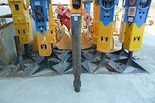 Furukawa - Flach-Meißel F35 - Länge ca. 1400 mm - Durchmesser ca. 150 mm