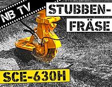 Herder SCE-630H | Stubbenfräse für Bagger | Baumstumpffräse für Bagger Herder SCE-630H | Stubbenfräse für Bagger | Baumstumpffräse für Bagger