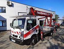 Palfinger P210BK Arbeitsbühne / Steiger auf Nissan Cabster Palfinger P210BK Arbeitsbühne / Steiger auf Nissan Cabster