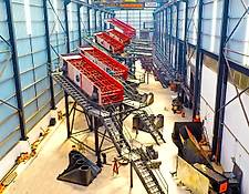 Fabo HORIZONTAL VIBRATING SCREEN WITH SHAFT Fabo HORIZONTAL VIBRATING SCREEN WITH SHAFT