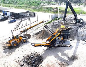 Fabo FTB 1550 Scalping Screener With Belt Feeder | Ready in Stock Fabo FTB 1550 Scalping Screener With Belt Feeder | Ready in Stock