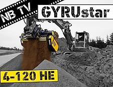 GYRUStar 4-120HE | Schaufelseparator für Radlader und Bagger ab 7 t