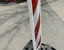 30 Leitbake Absperrbake Bake Leitbalken RA2 Weiß DIN Doppelseitig 30 Leitbake Absperrbake Bake Leitbalken RA2 Weiß DIN Doppelseitig