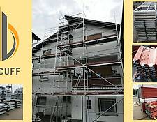 Gerüst Baugerüst 255qm Fassadengerüst neues Gerüst | L 30m x H 8, Gerüst Baugerüst 255qm Fassadengerüst neues Gerüst | L 30m x H 8,